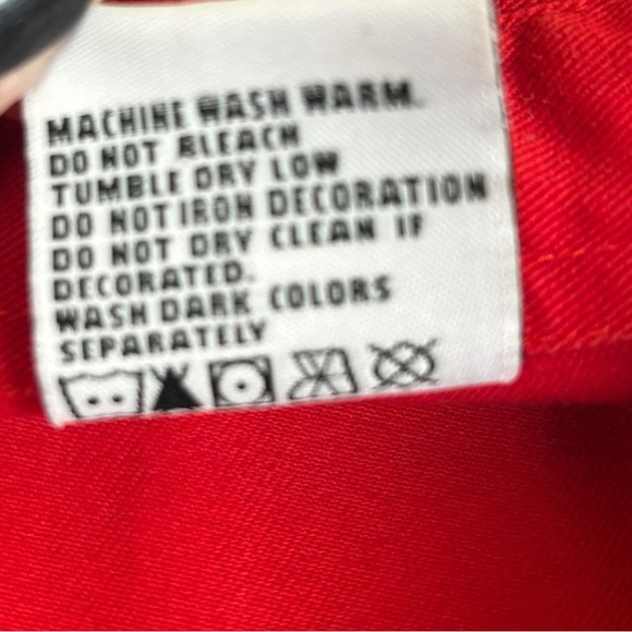 Dale Jr Racing Shirt Budweiser #8 Men Sz L NASCAR Y2K VTG Red Black Embroidered - Picture 6 of 9